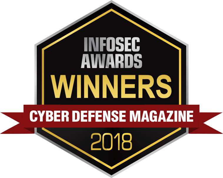 An image of the Infosec Awards 2018 badge. 