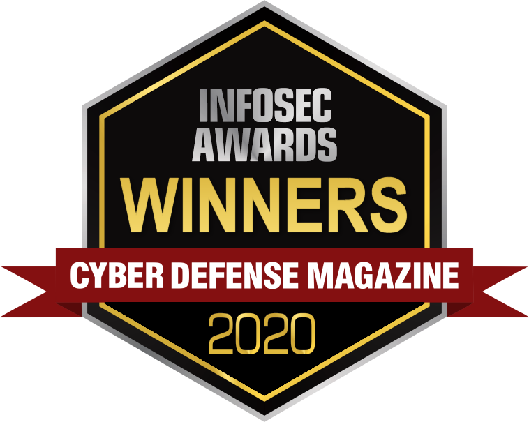 An image of the Infosec Awards badge, one of the top Ntrepid awards for 2020.